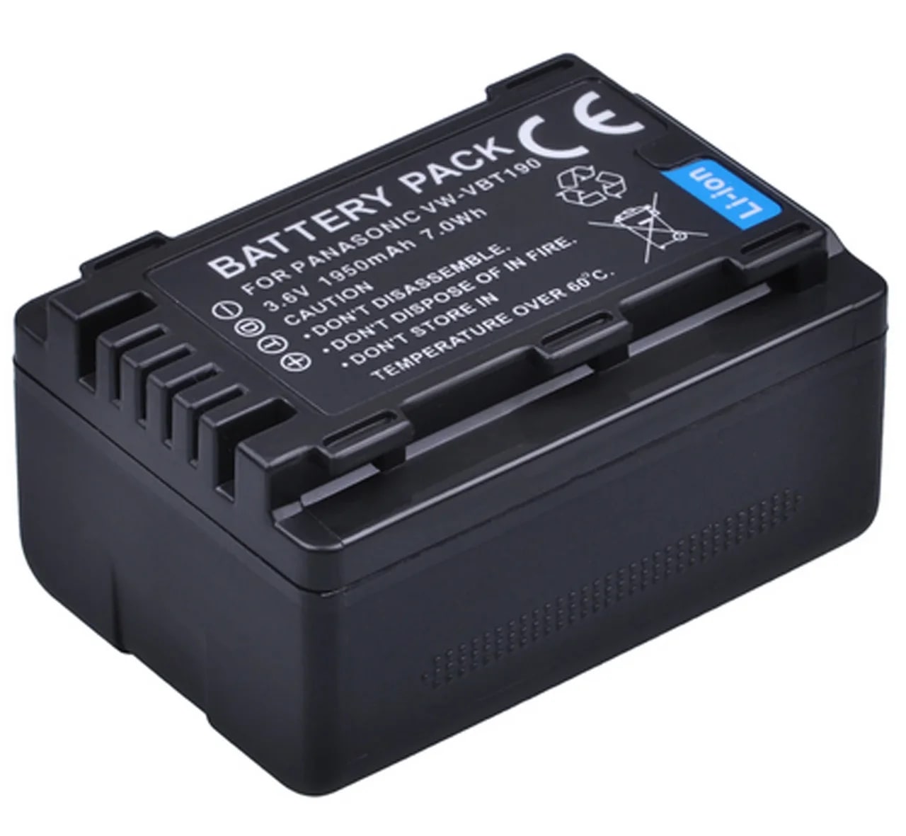 Аккумулятор Vipesse VW-VBT190 для Panasonic