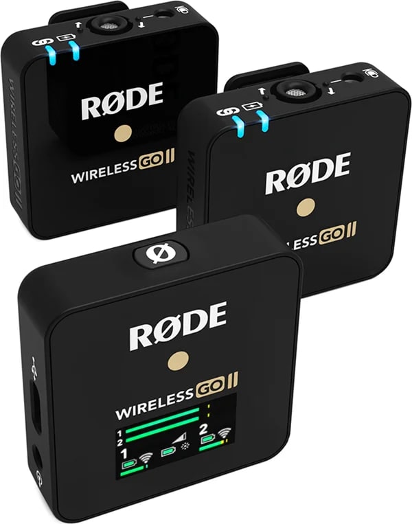 Радиомикрофон Rode Wireless GO II с двумя передатчиками (Гарантия - 3 мес)