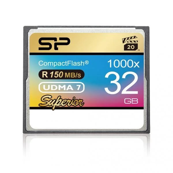 Карта памяти Silicon Power CompactFlash 32GB 1000x
