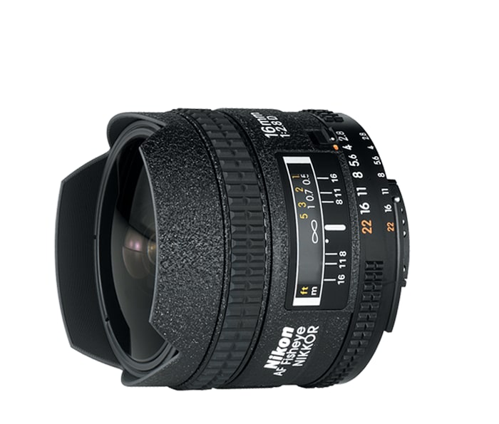 Nikon 16mm f/2.8D AF Fisheye-Nikkor