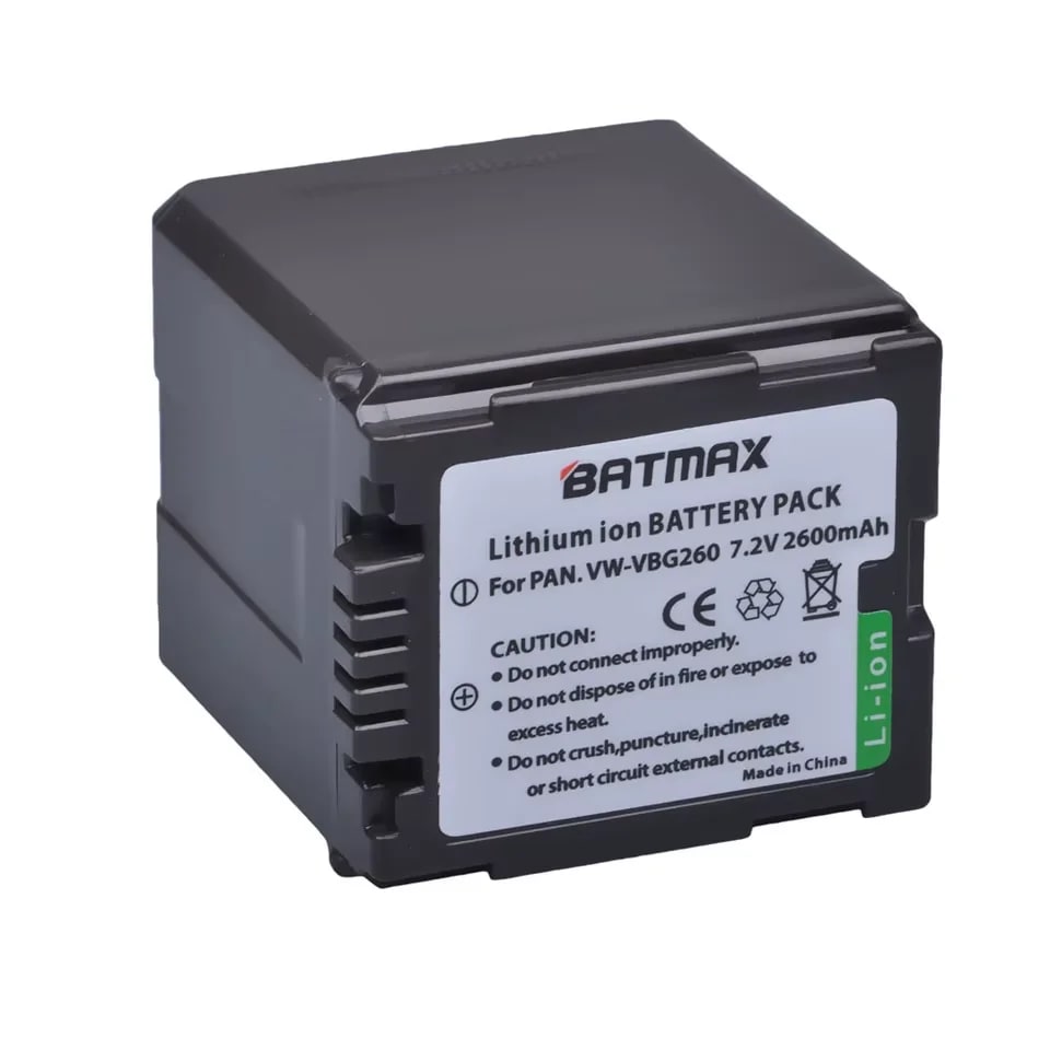 Аккумулятор Batmax VW-VBG260 для Panasonic