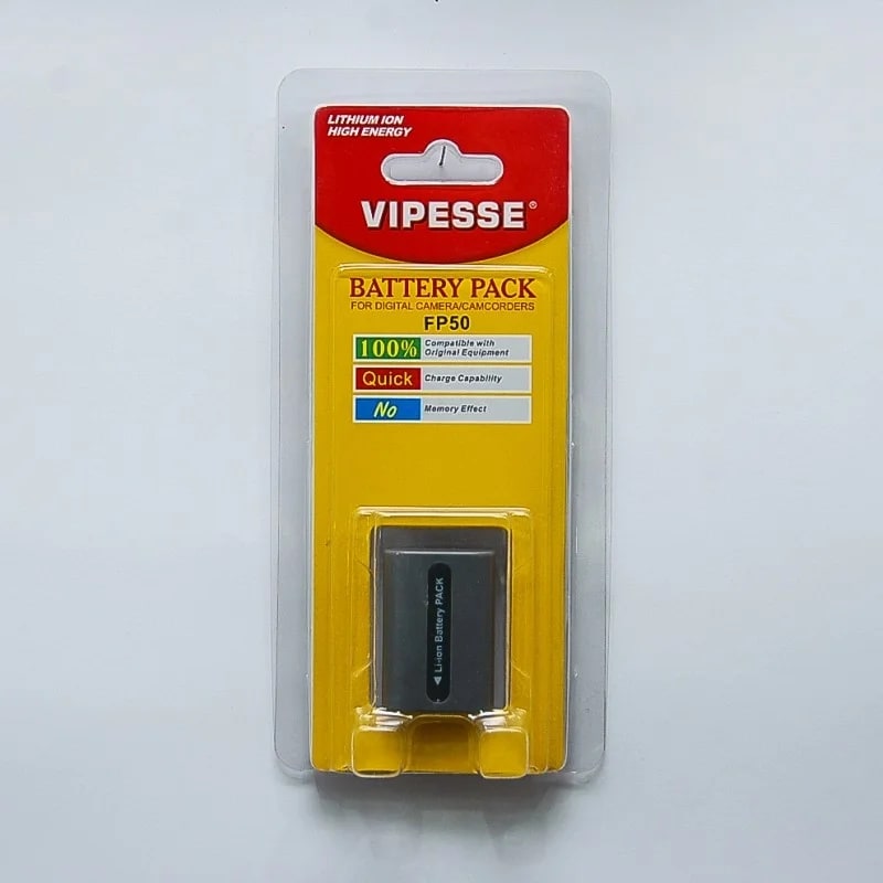 Аккумулятор Vipesse NP-FP50 для Sony