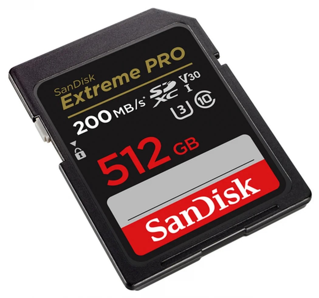 Карта памяти SanDisk EXTREME PRO SD 512GB 200mb/s