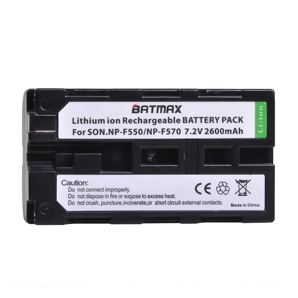 Аккумулятор Batmax NP-F550 для Sony