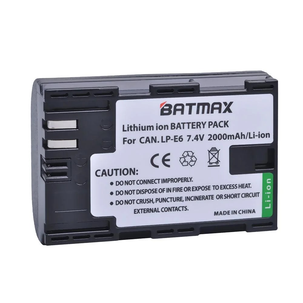 Аккумулятор Batmax LP-E6 для Canon