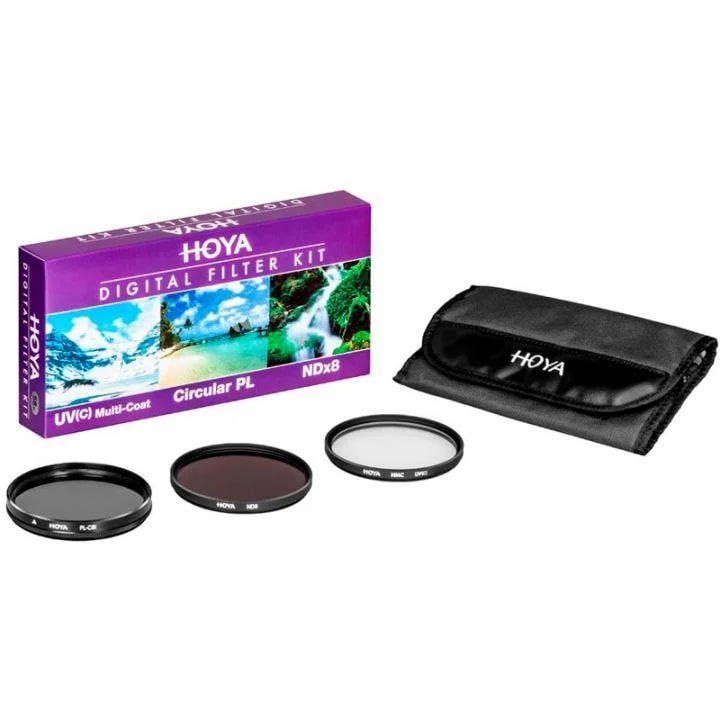 Набор Hoya Digital Filter Kit из трех фильтров от 52 до 77мм