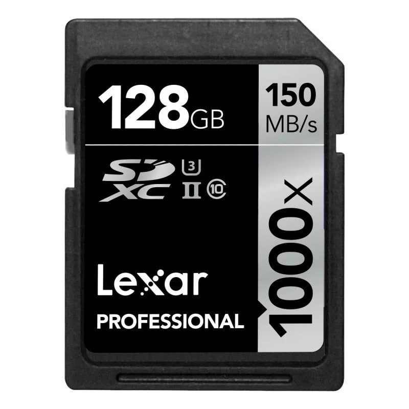 Карта памяти Lexar PROFESSIONAL SD 128GB 1000x (150Mb/s)