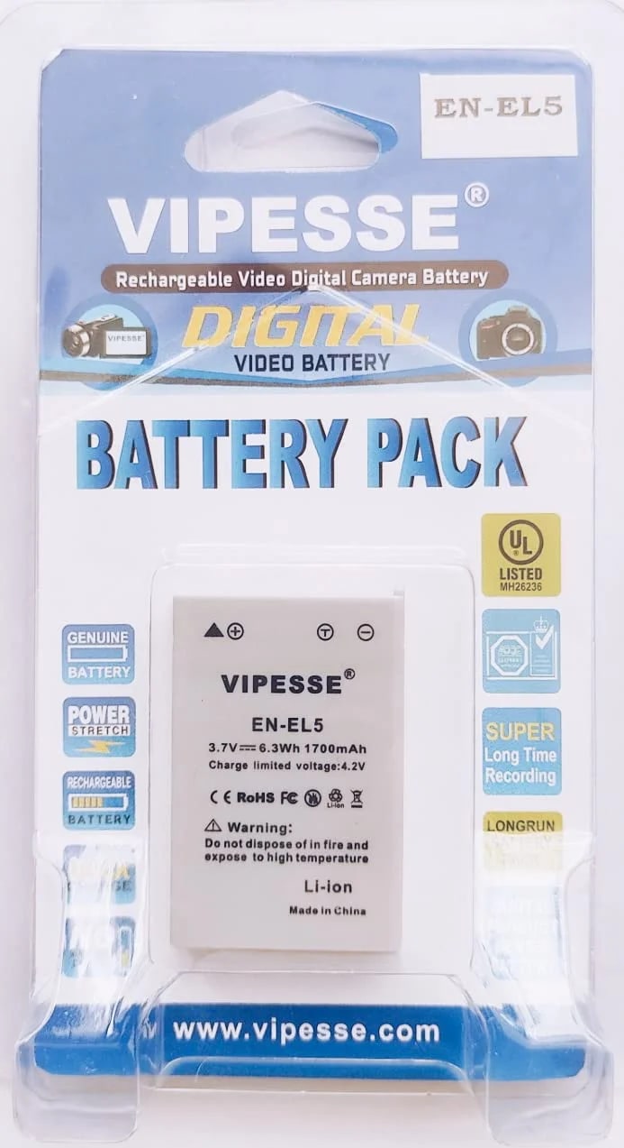 Аккумулятор Vipesse EN-EL5 для Nikon