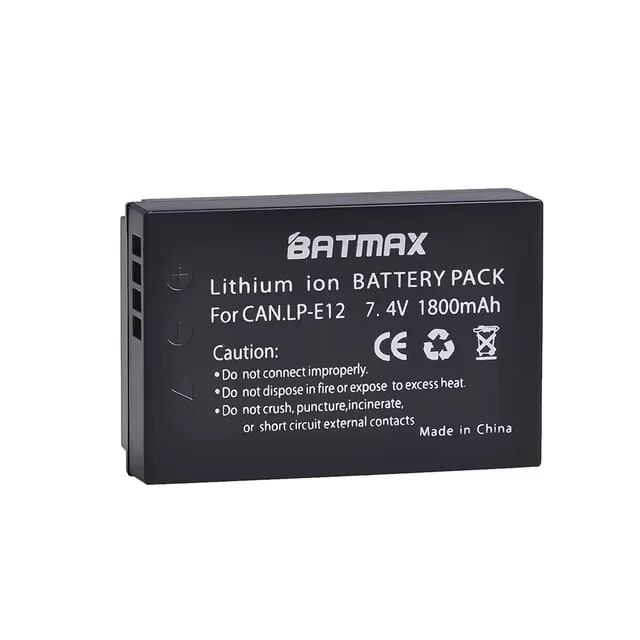 Аккумулятор Batmax LP-E12 для Canon